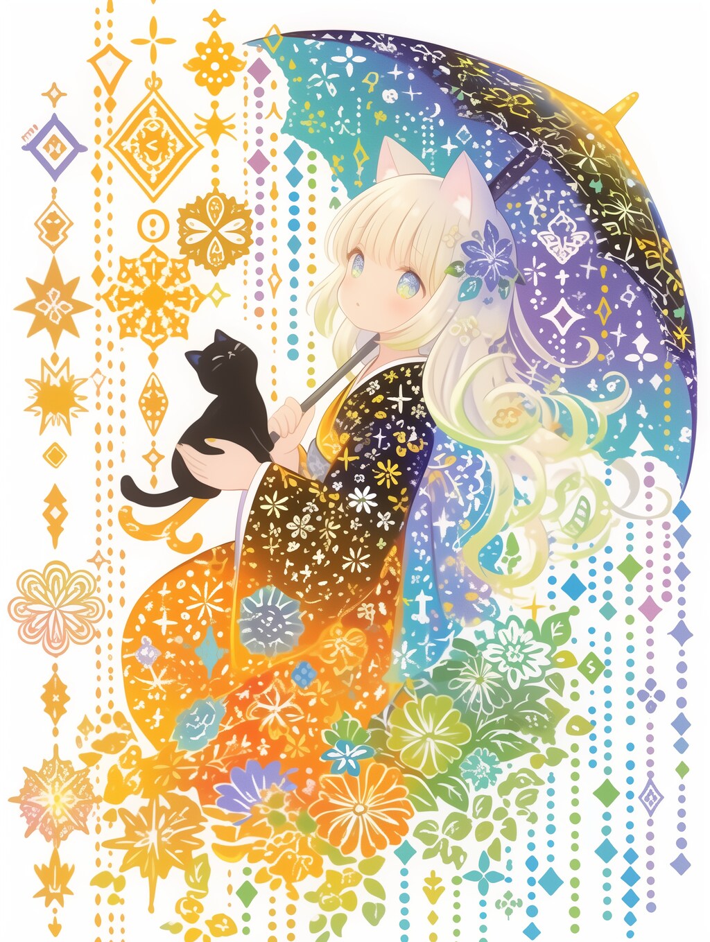 猫耳と猫とゆうれいと