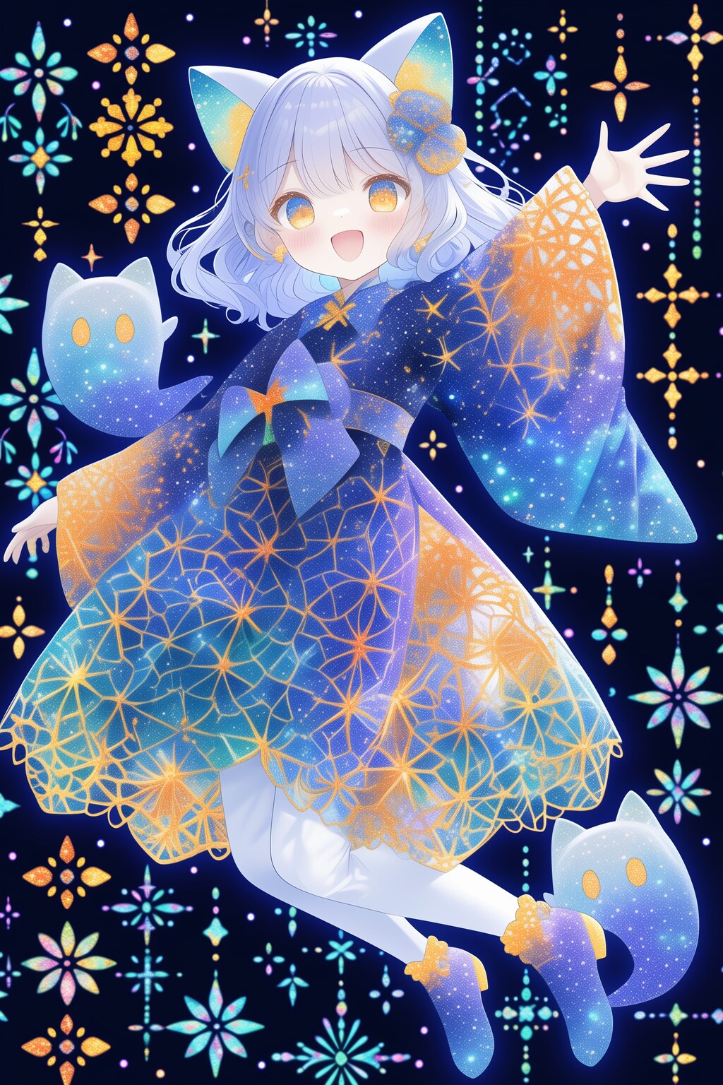 猫耳と猫とゆうれいと