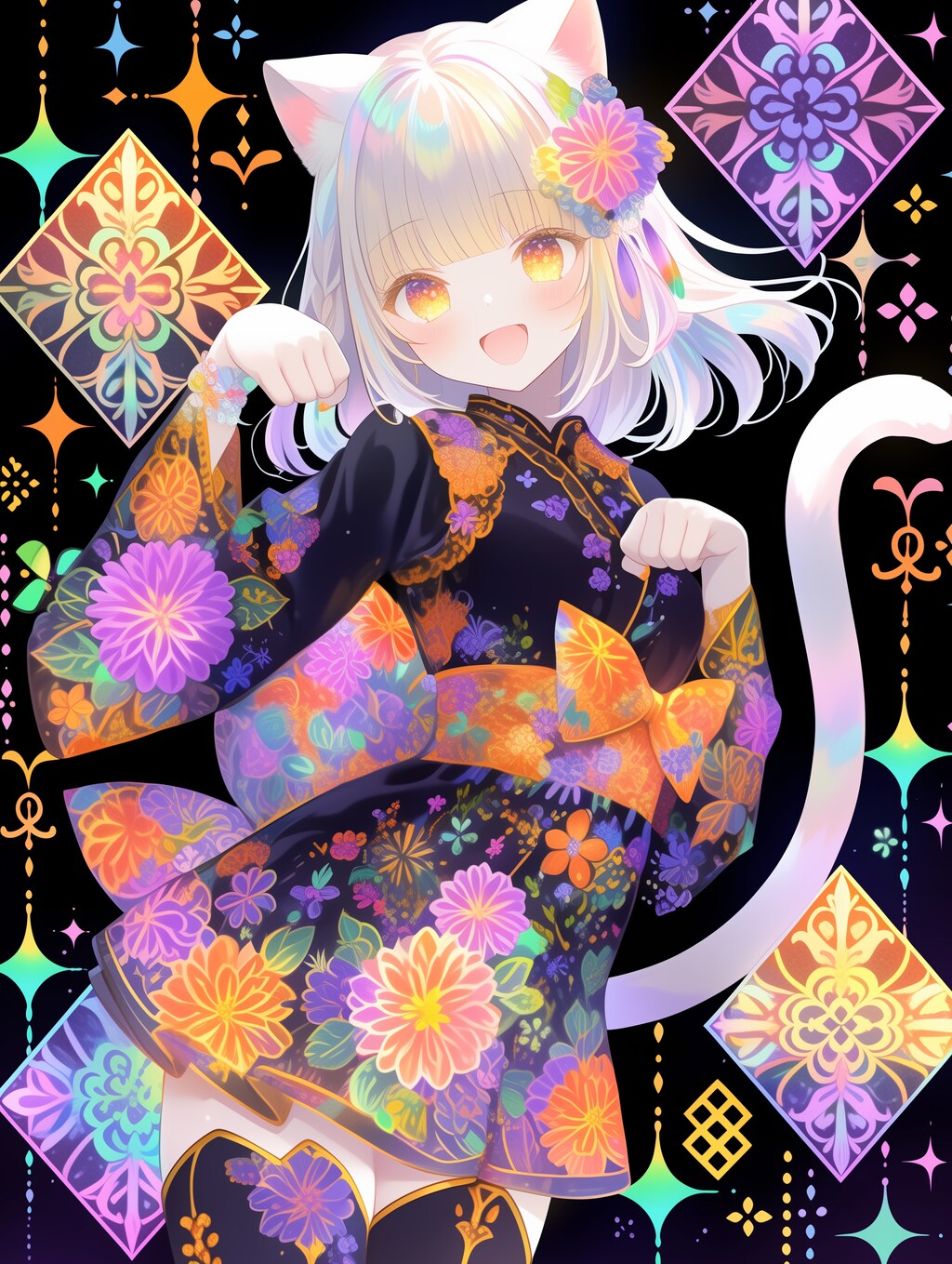 猫耳と猫とゆうれいと