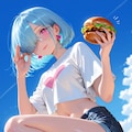 ハンバーガー 2枚目