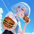 ハンバーガー 4枚目