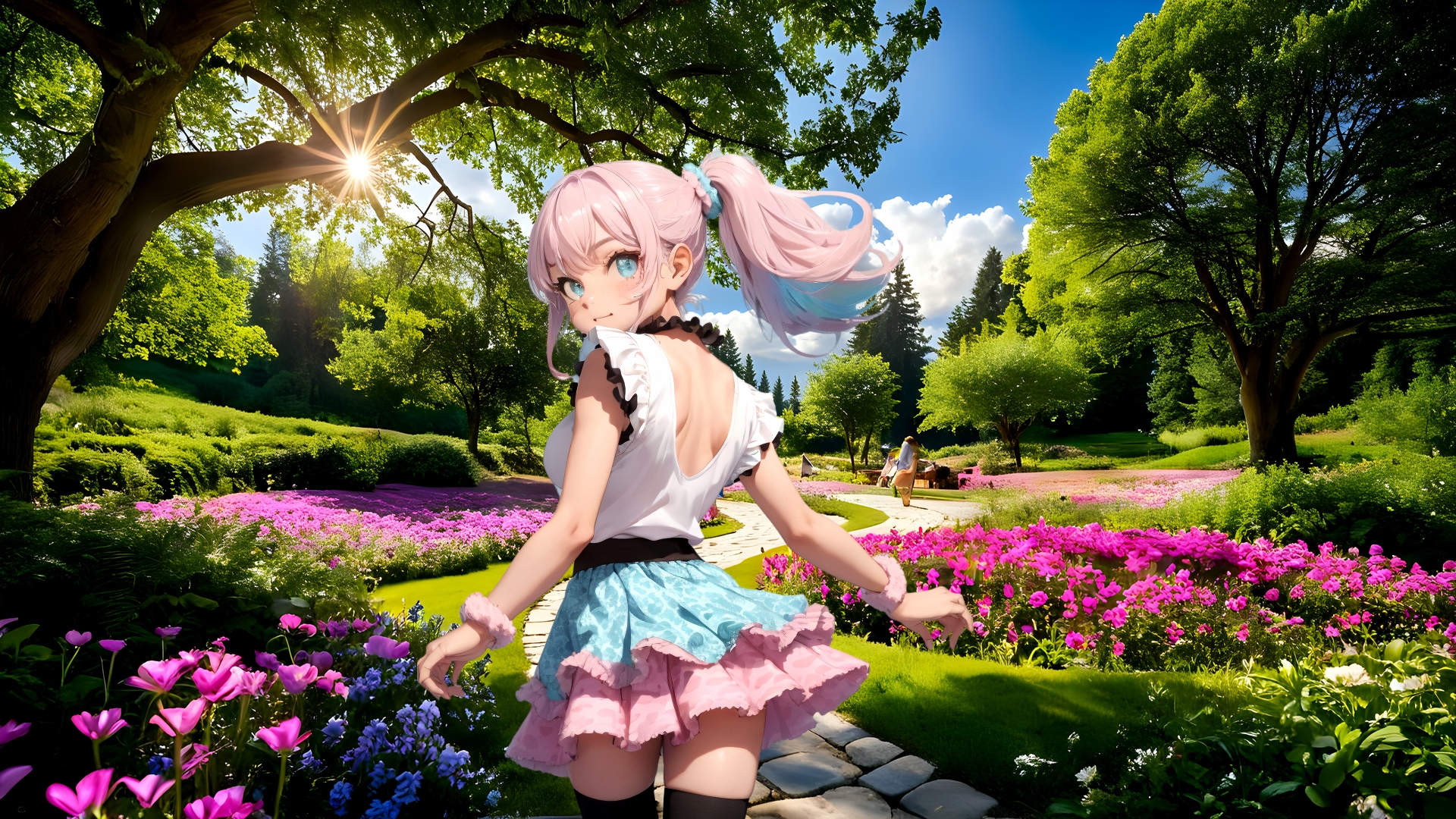 春の風 (FullHD 壁紙30 BD071) | の人気AIイラスト・グラビア