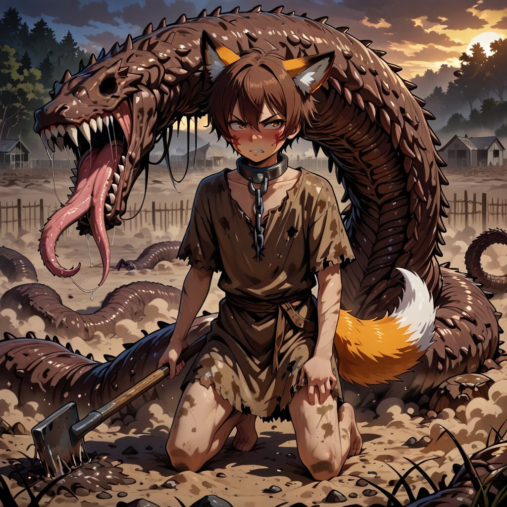 吊られた木③(獣人兄妹2）