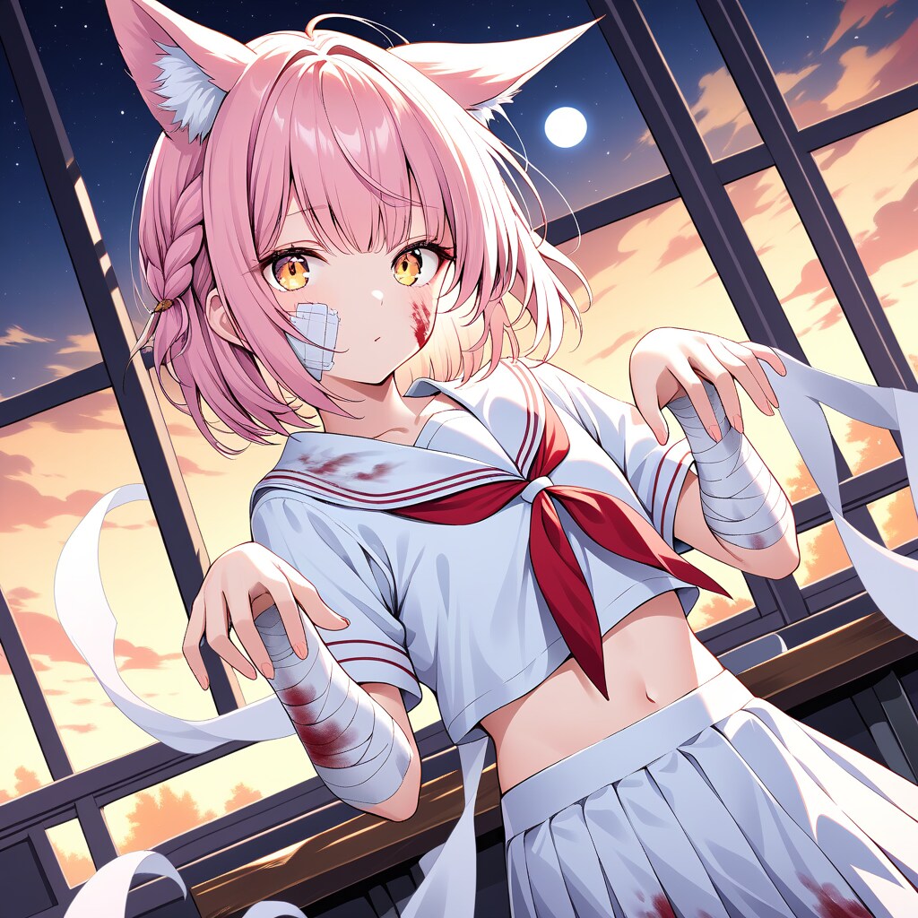 お化け学生狐娘・長女