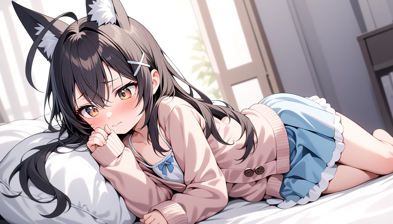 ネコミミベッド