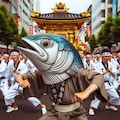 祭りに参加するイワシ（仮） 6枚目