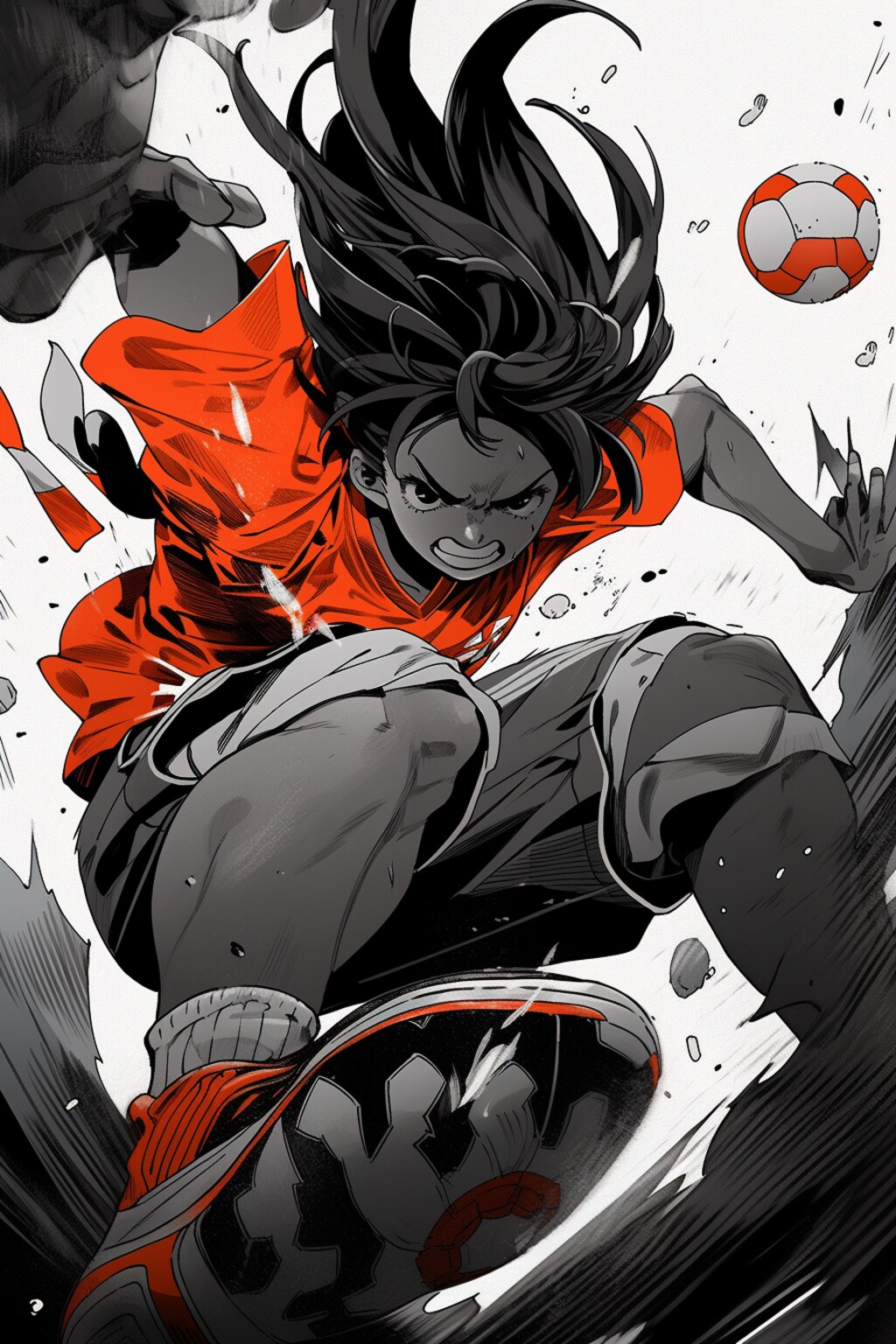 サッカーガール