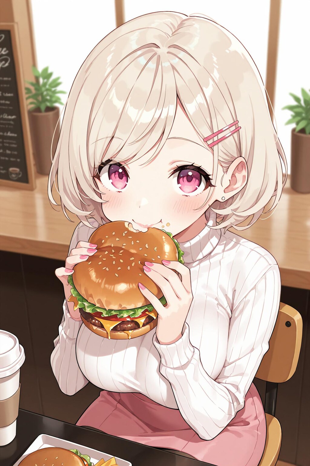 もぐもぐ兎鳴ちゃん