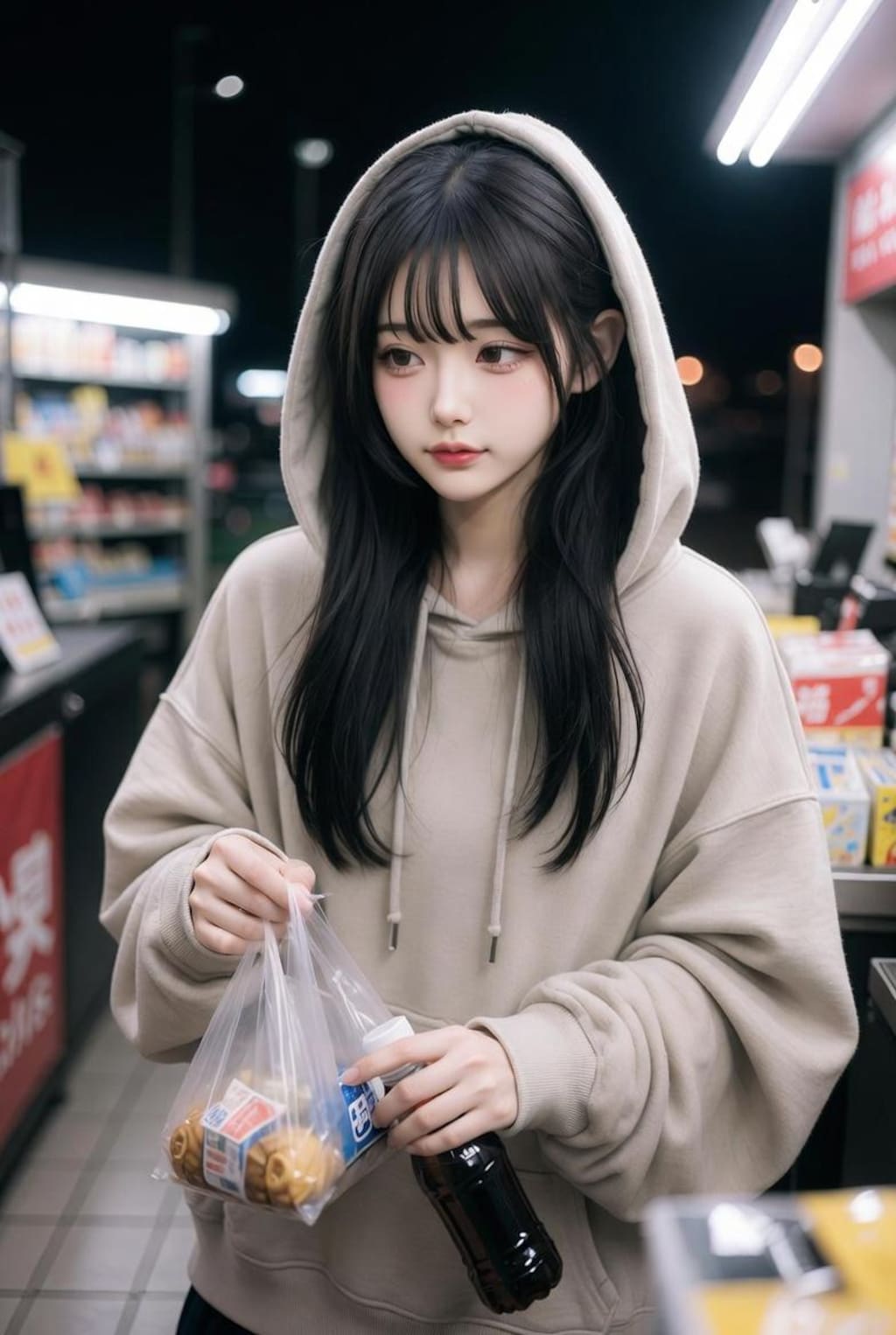 夜食的な