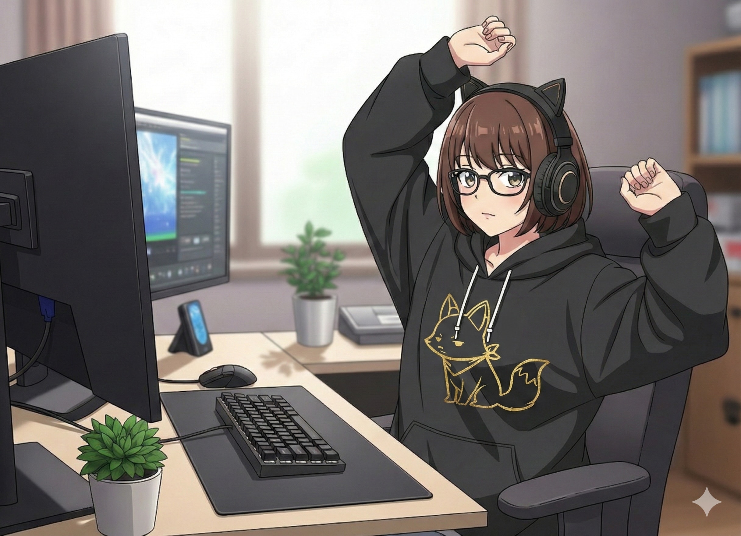 本日の業務終了 | の人気AIイラスト・グラビア