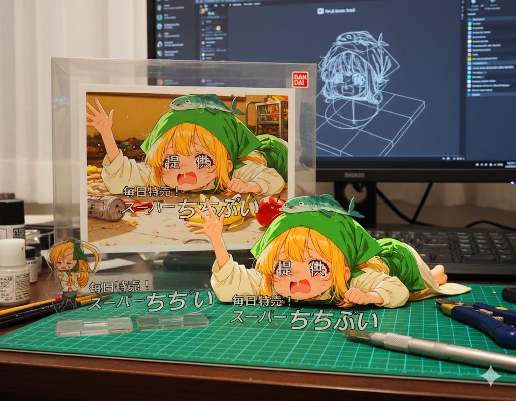 いろいろフィギュアな少女