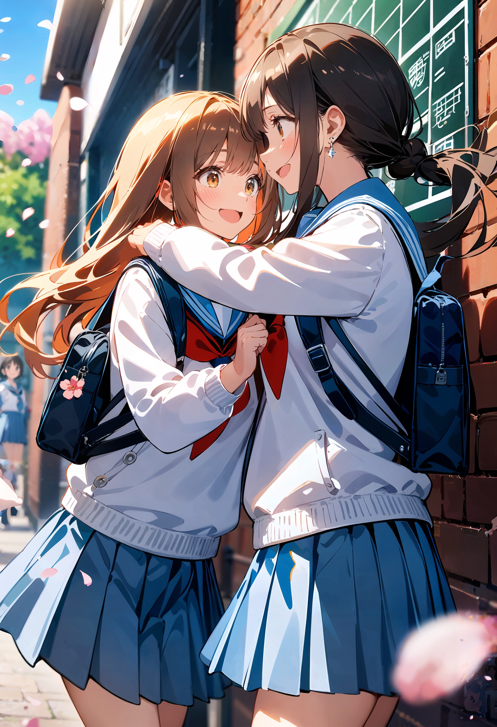 新学期～「また同じクラスだねーー」