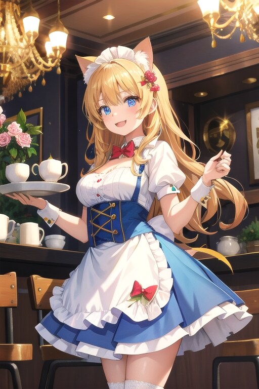 カフェ | の人気AIイラスト・グラビア