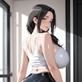 ヨガウェアの熟女 2枚目