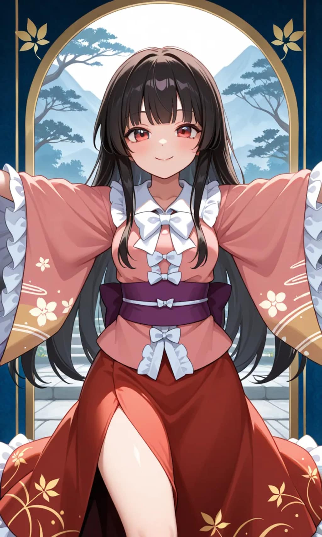 輝夜と霊夢