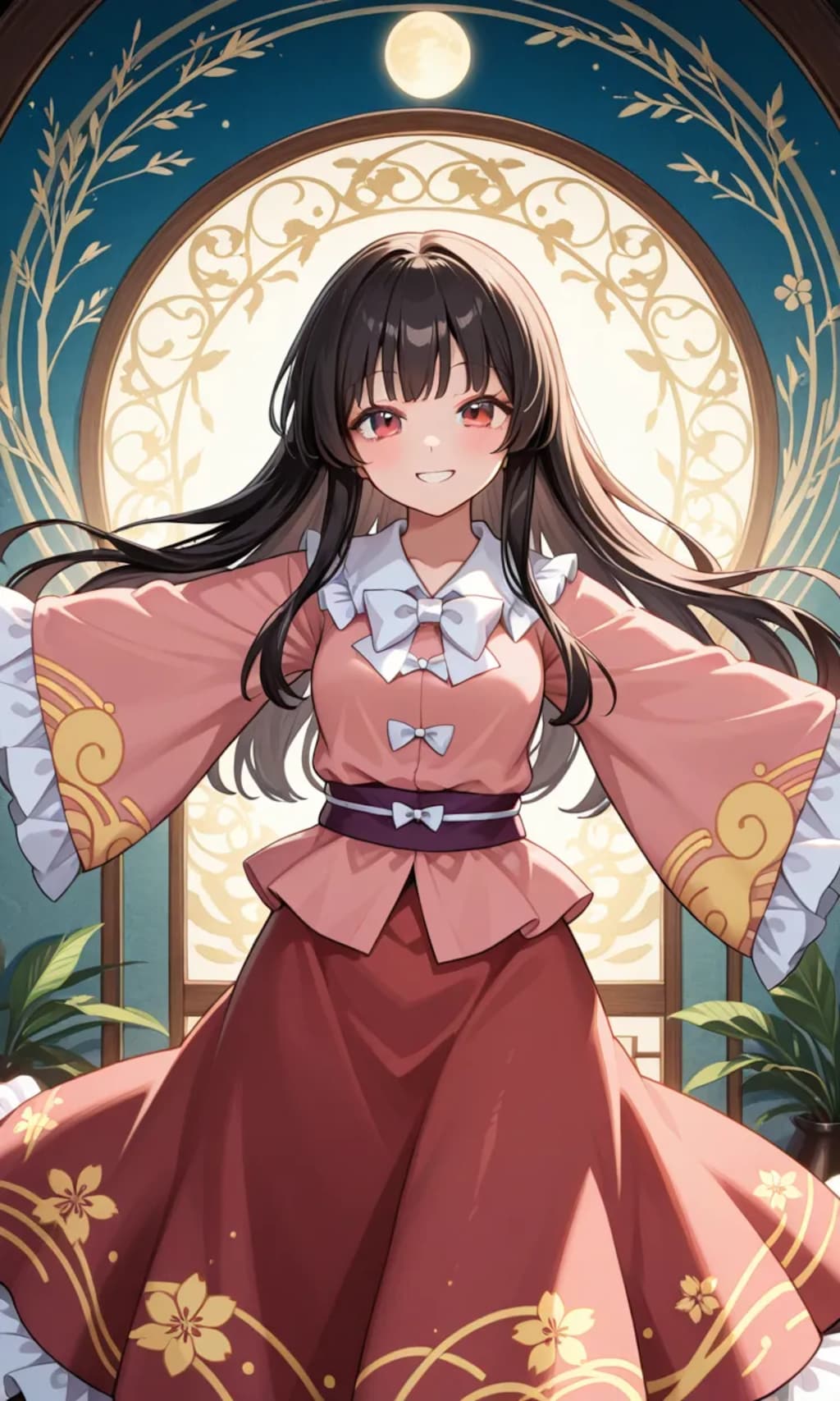 輝夜と霊夢