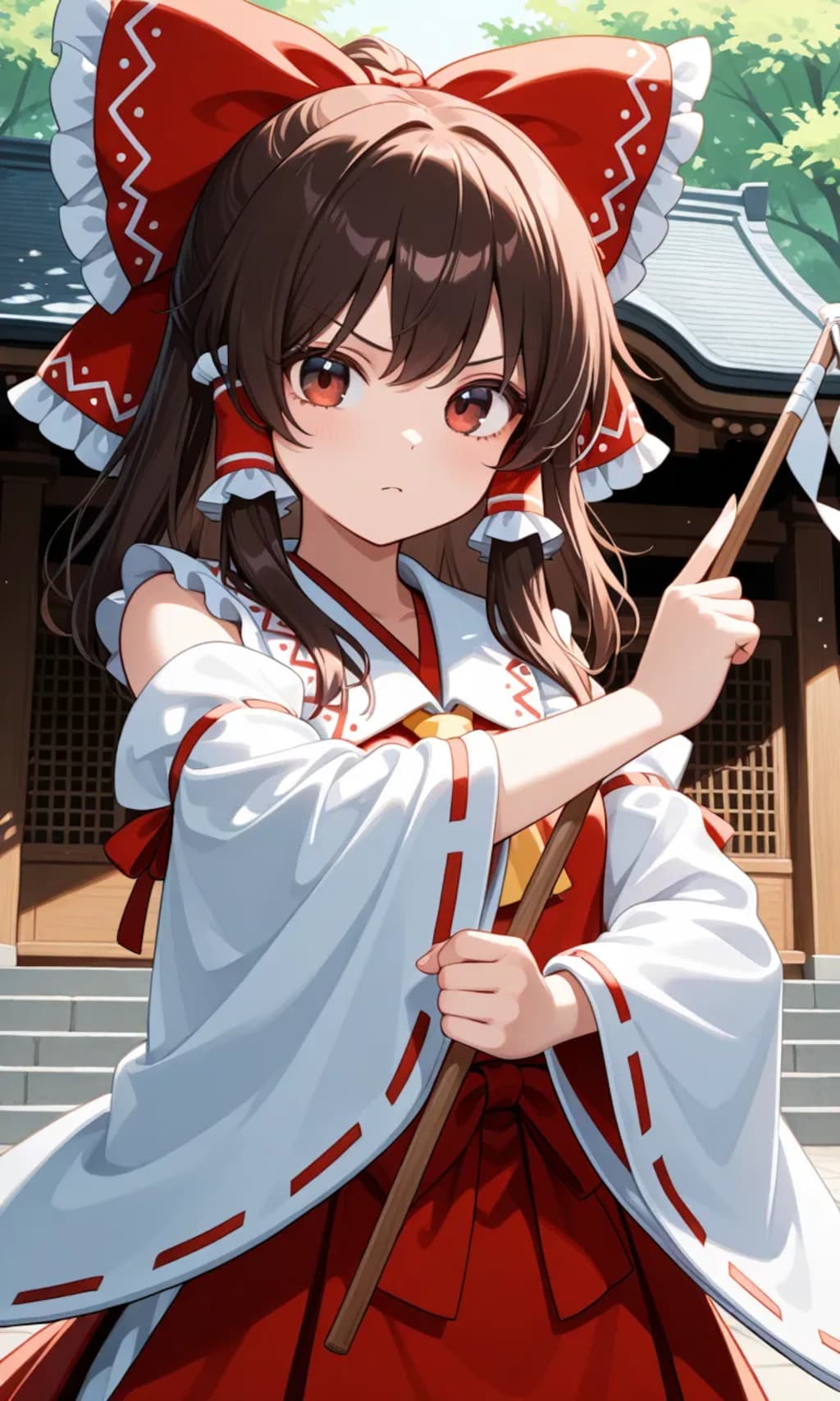輝夜と霊夢