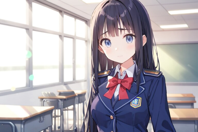 学級委員長 | の人気AIイラスト・グラビア