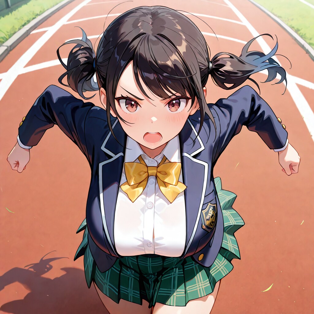 走る子