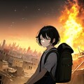 終末世界に疲れた少女 10枚目