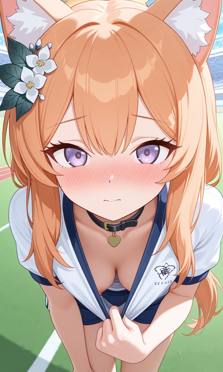 チラ見せマリー