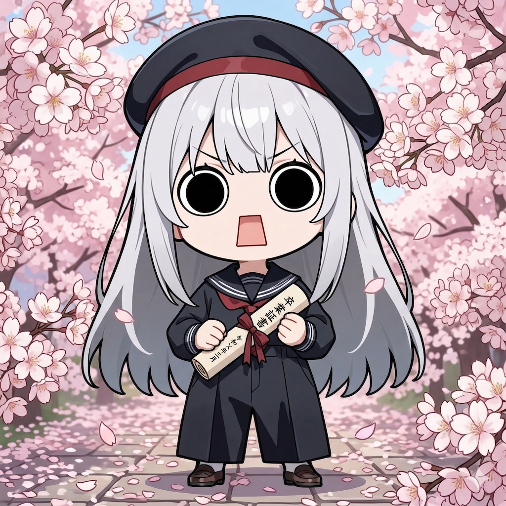 卒業えらいこっちゃ嬢