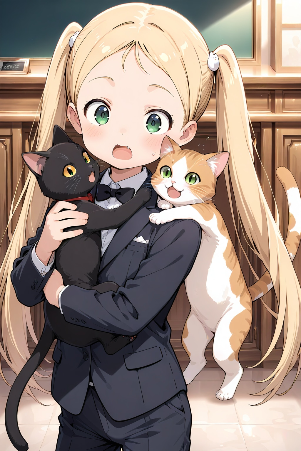 キャッと驚いた女の子 | の人気AIイラスト・グラビア