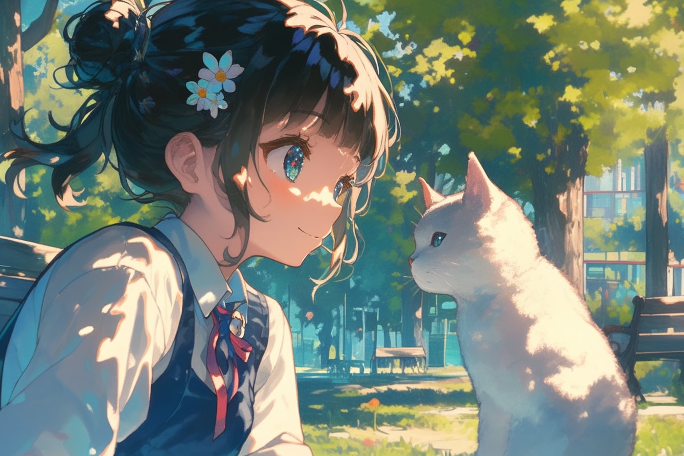 猫🐈とおだんごちゃん🍡✨195