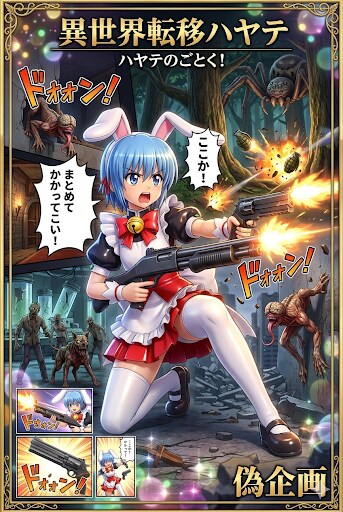 ハヤテのごとく　異世界転移ハヤテ　バイオハザード風