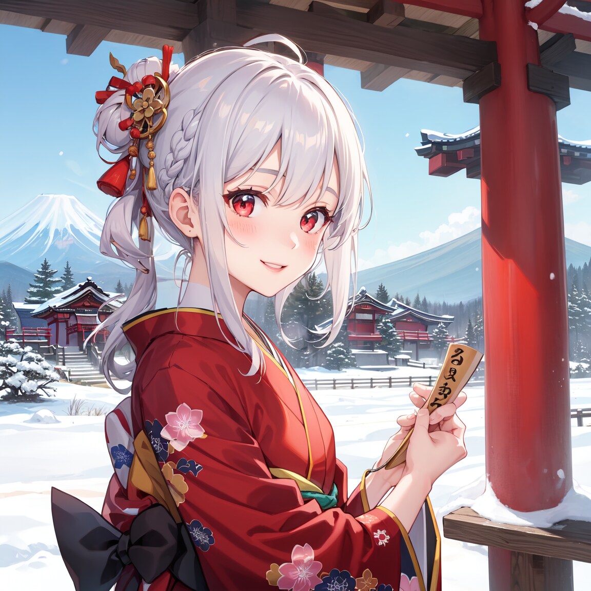 初詣に行こう