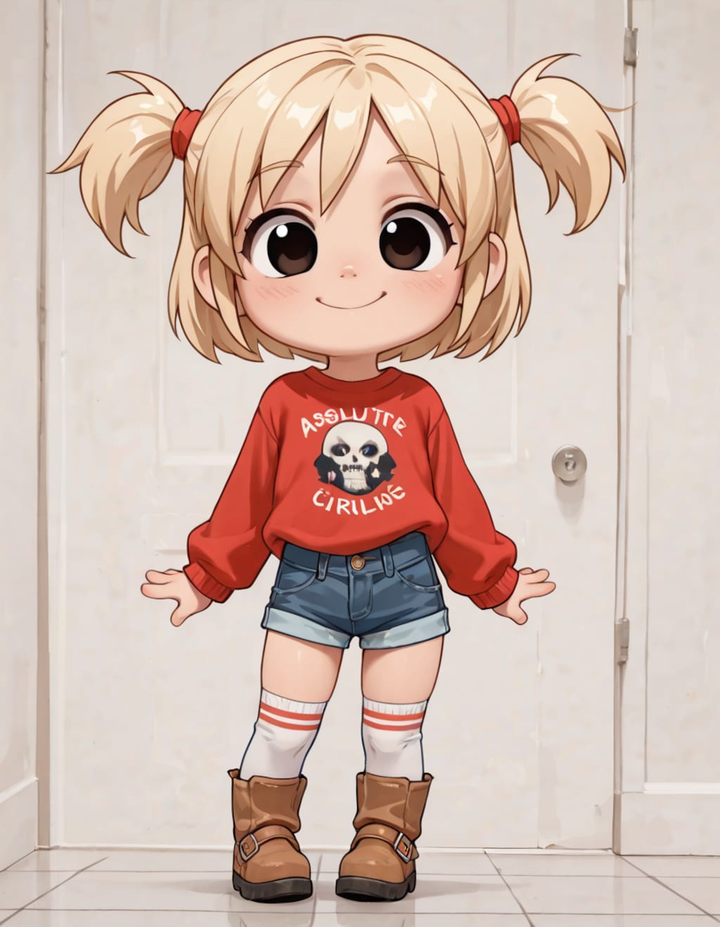 デフォルメ絶対領域