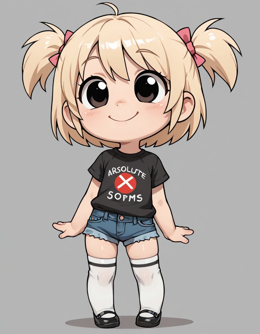 デフォルメ絶対領域 | の人気AIイラスト・グラビア