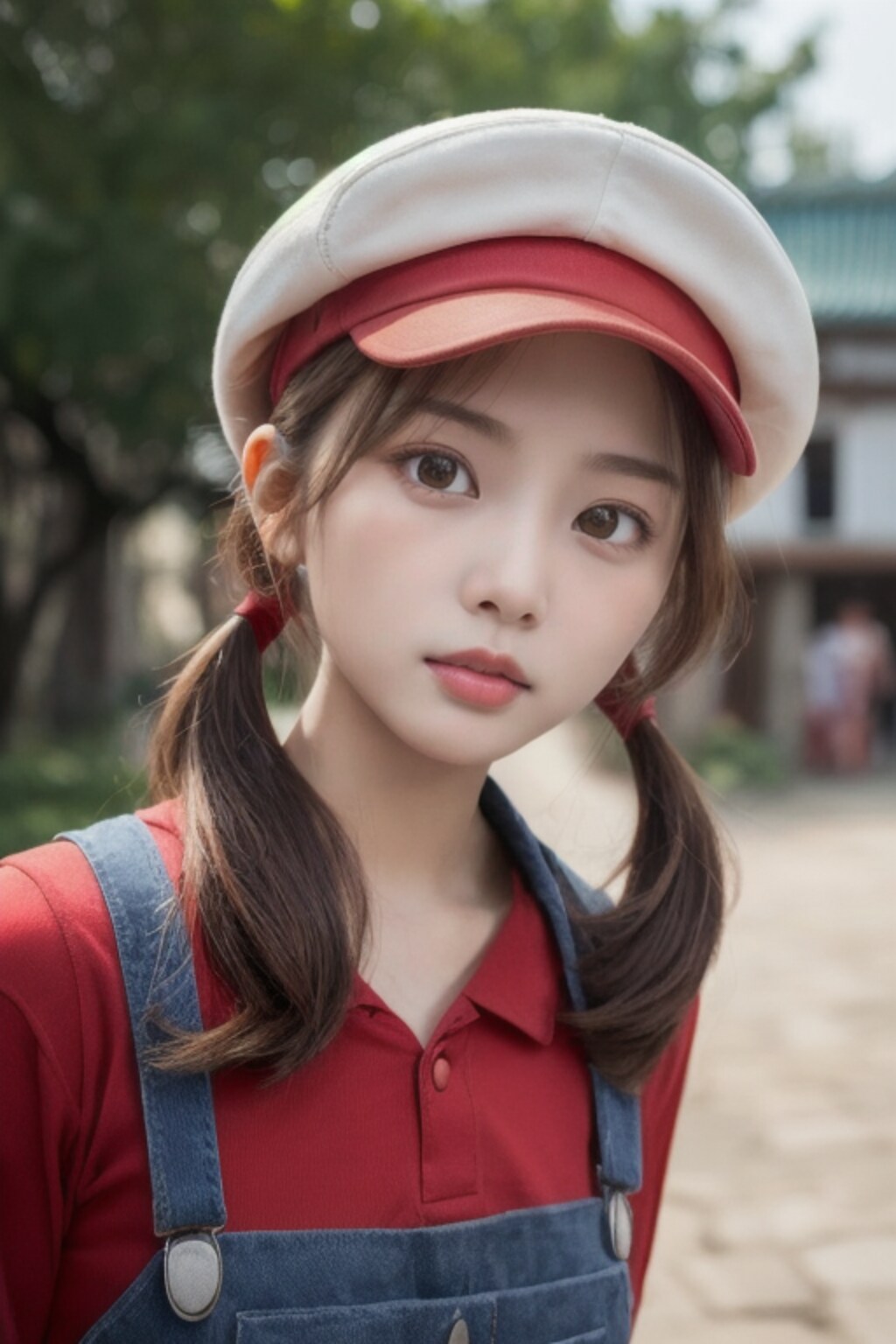 キャップ！指示通りキャップを被ってきました！