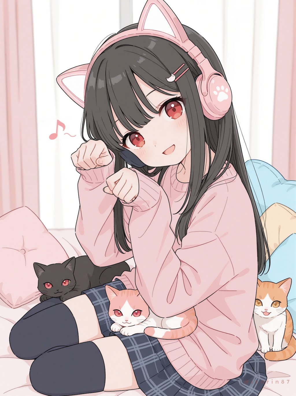 🎵🐈🐈‍⬛🐈