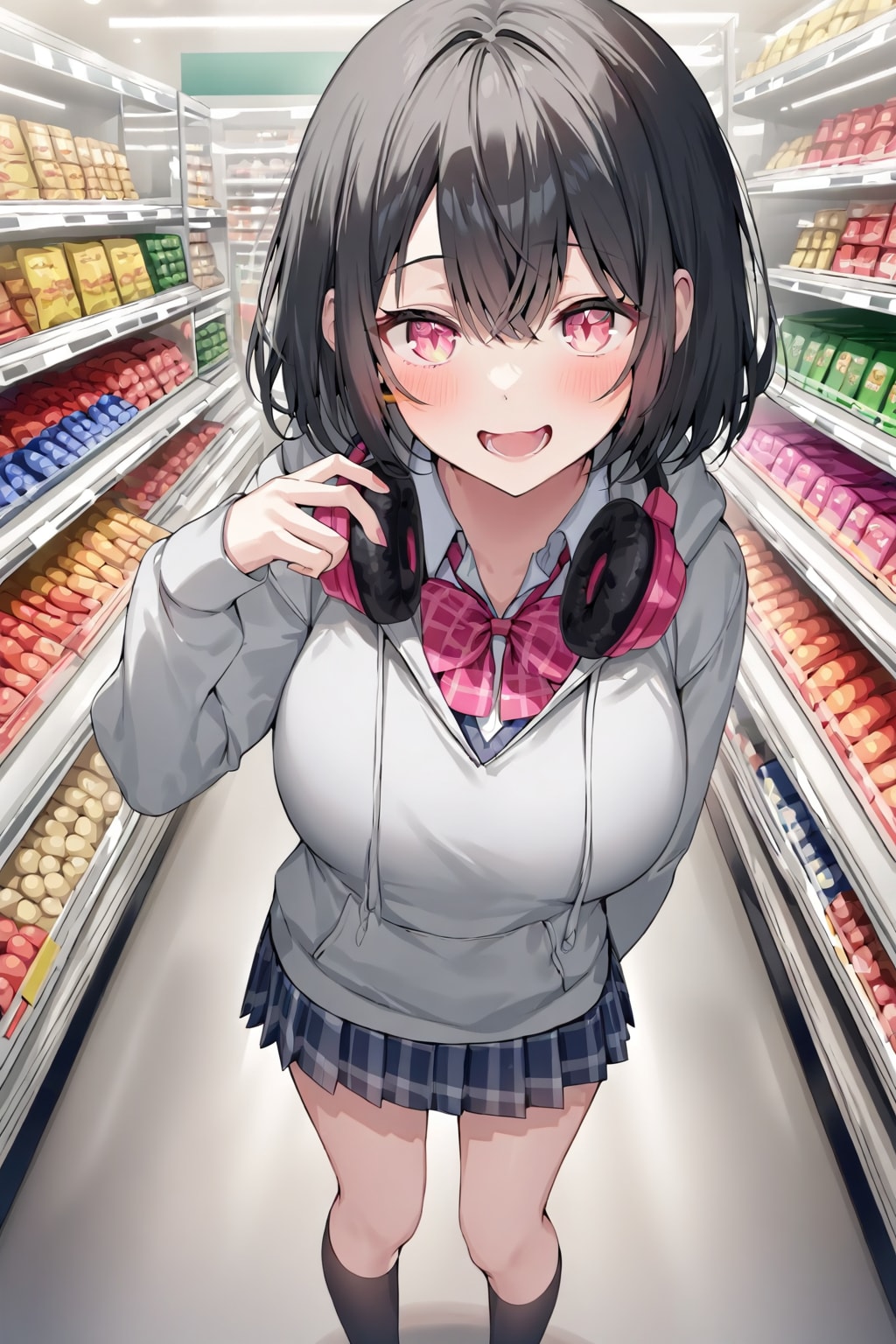ねぇ、ねぇ！あれも買っていこうよ！！ | の人気AIイラスト・グラビア
