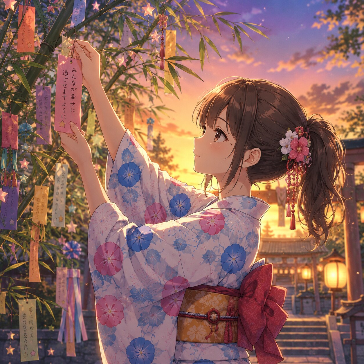 七夕女子