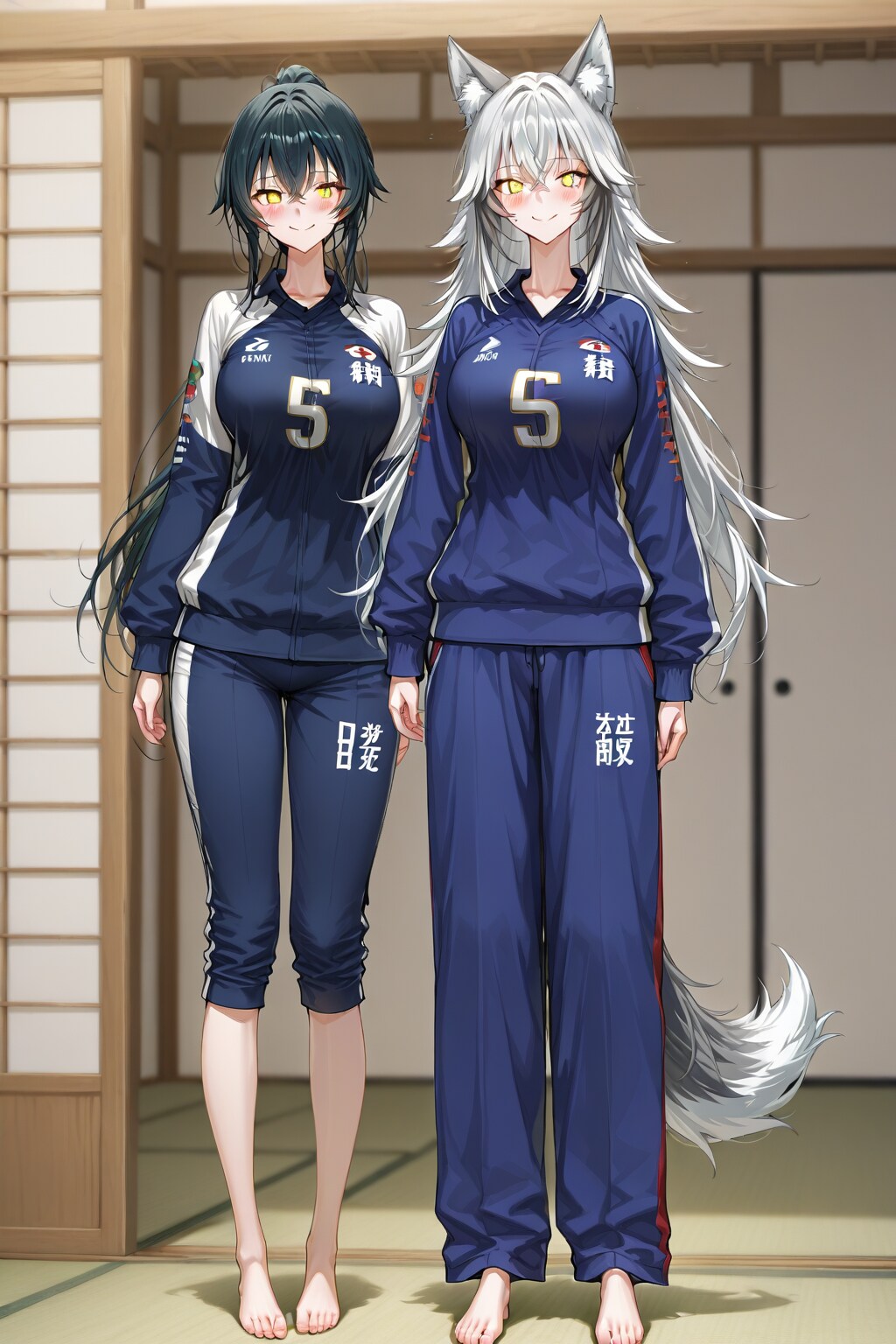 よく居るヤンチャ系でジャージを着た娘