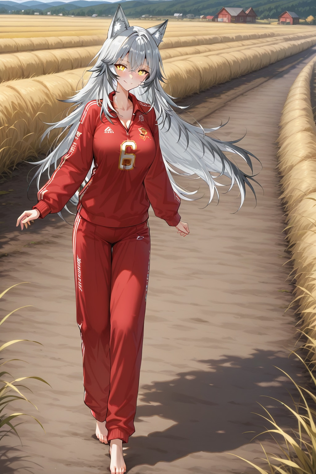 よく居るヤンチャ系でジャージを着た娘