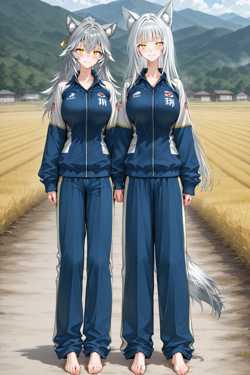 よく居るヤンチャ系でジャージを着た娘