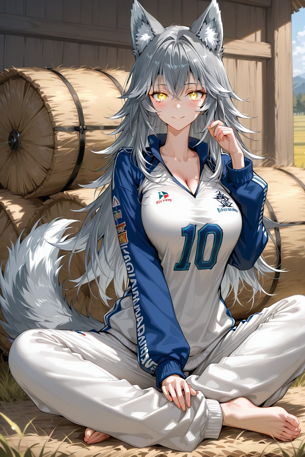 よく居るヤンチャ系でジャージを着た娘