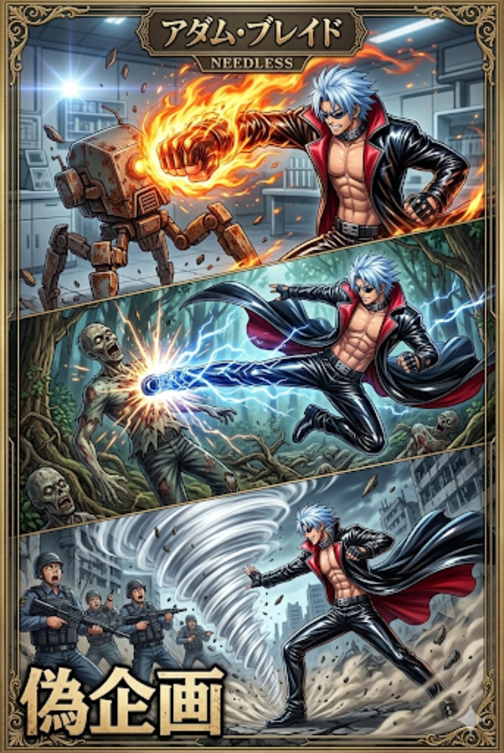 NEEDLESS　アダム・ブレイド