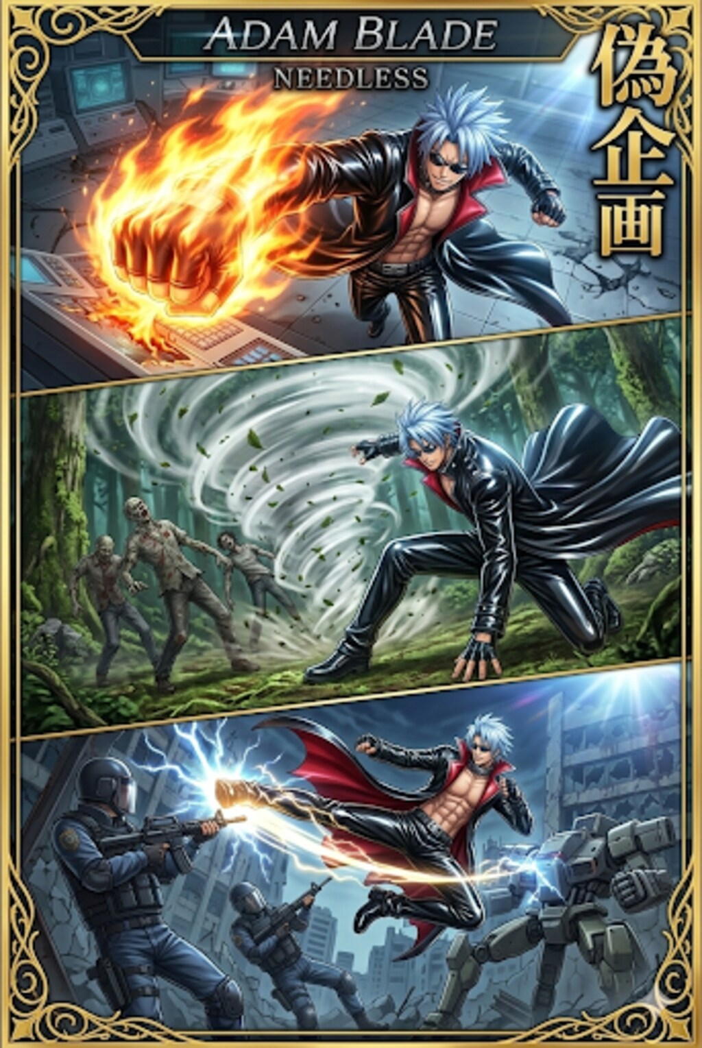 NEEDLESS　アダム・ブレイド