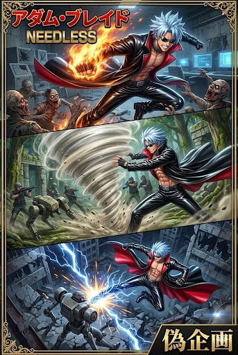 NEEDLESS　アダム・ブレイド | の人気AIイラスト・グラビア