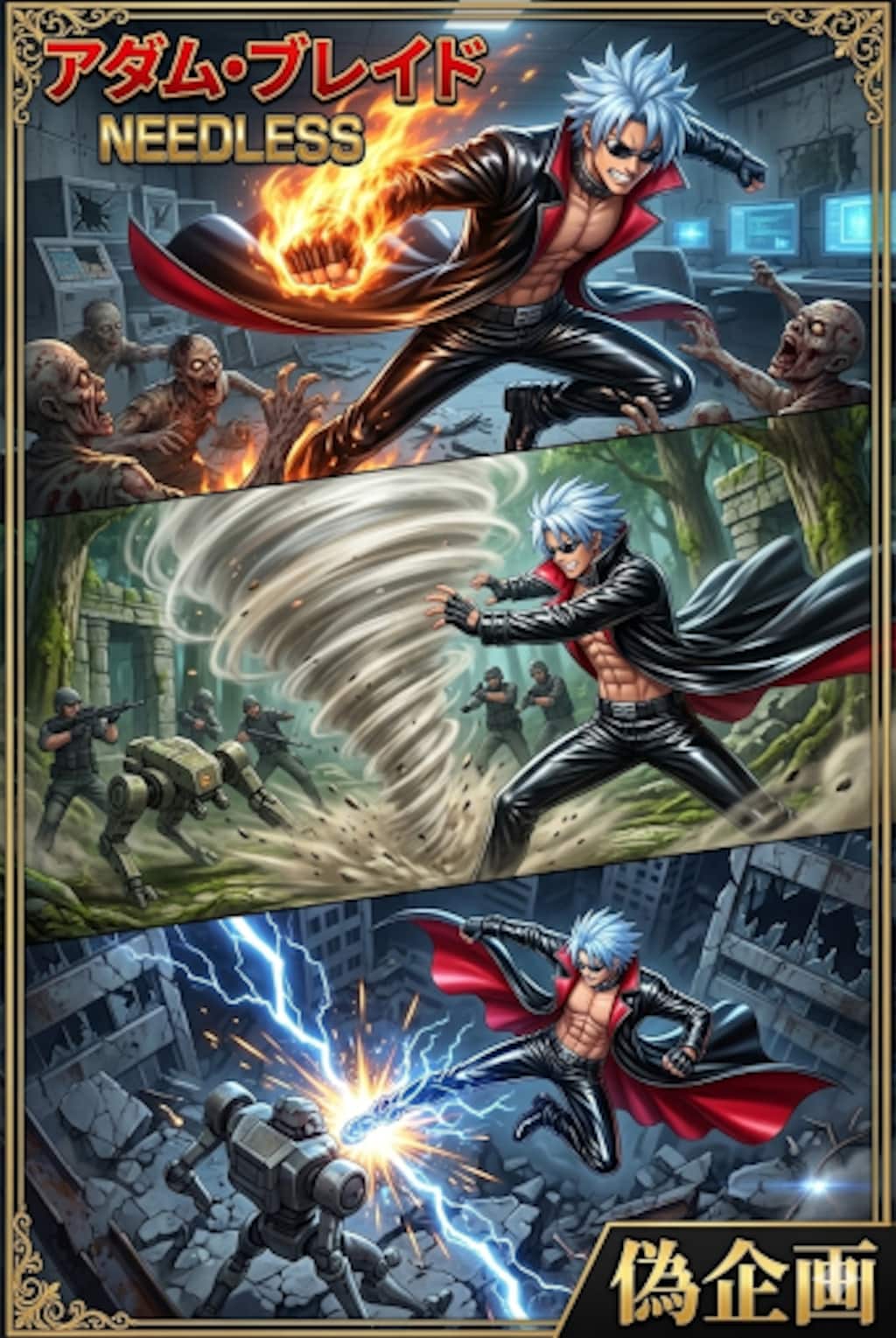 NEEDLESS　アダム・ブレイド