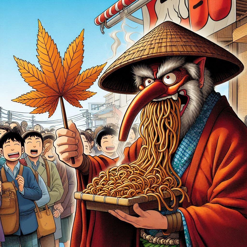 【ダジャレ】天狗の