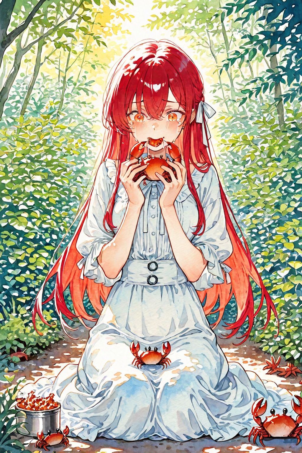 赤髪ちゃんと🦀