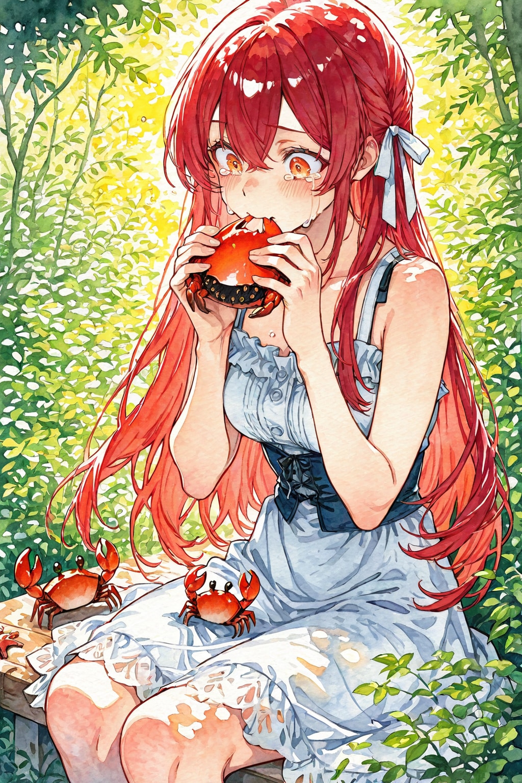 赤髪ちゃんと🦀