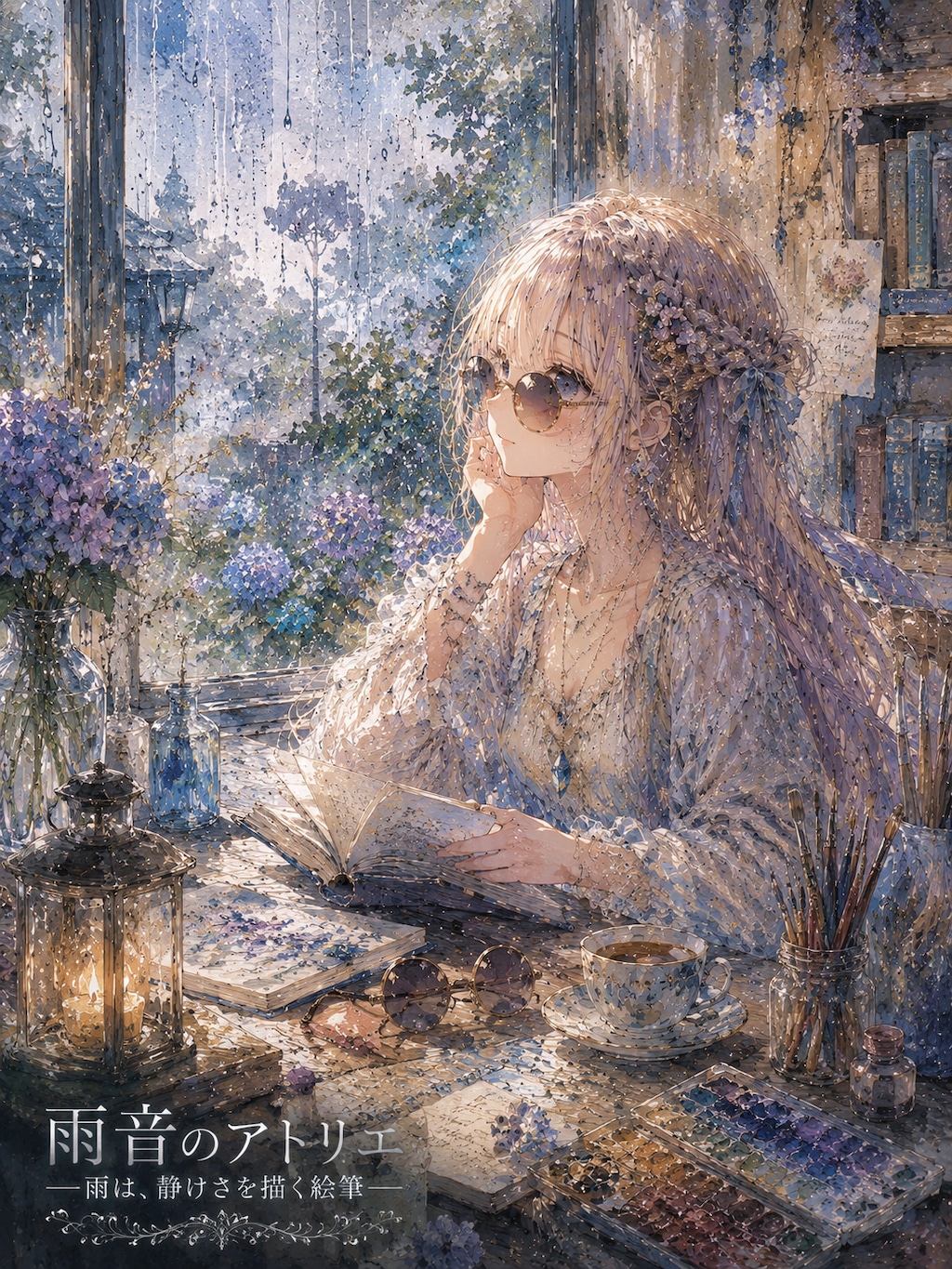 雨音のアトリエ ―雨は静けさを描く鉛筆―