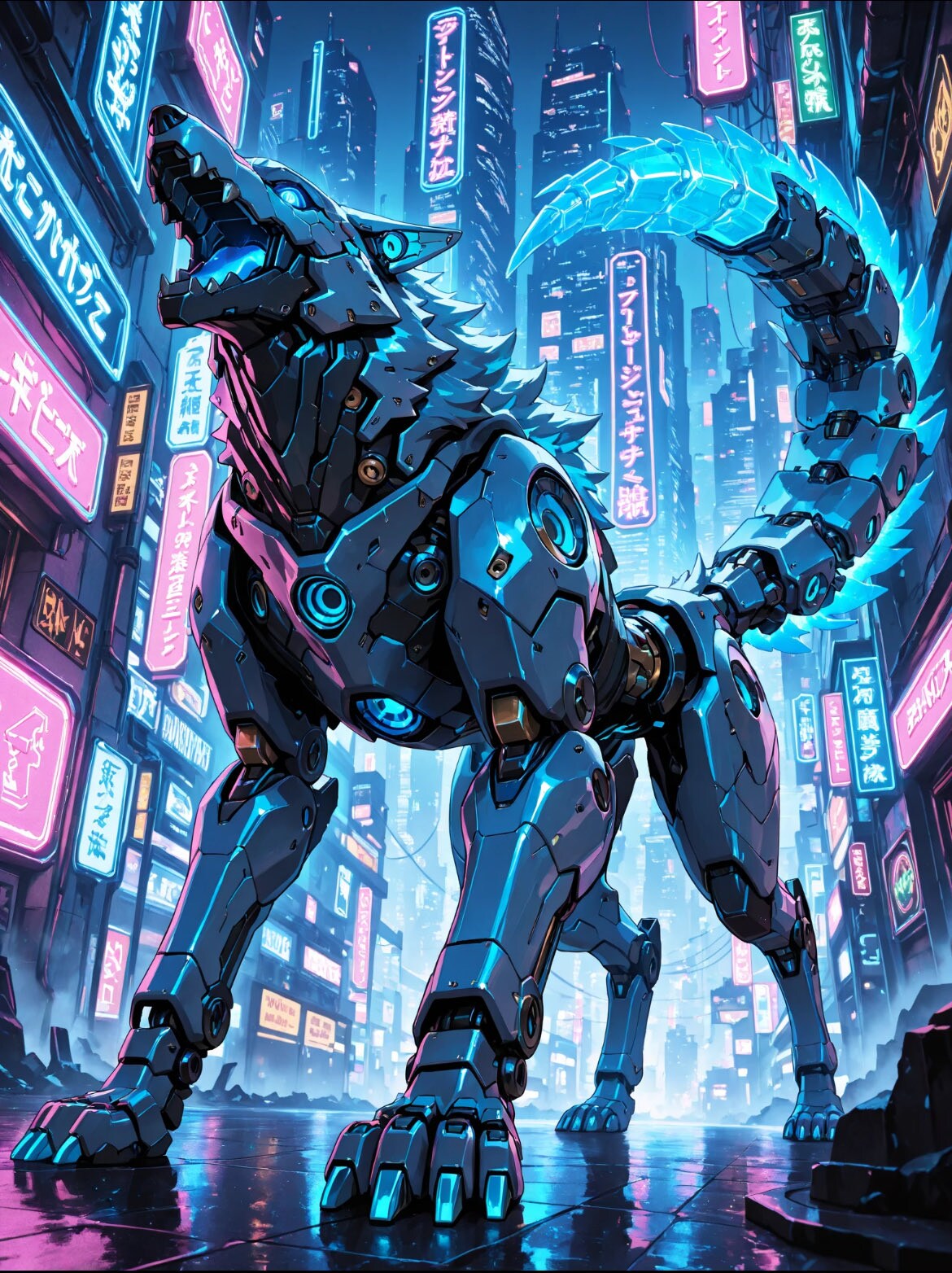 メカニカル狼