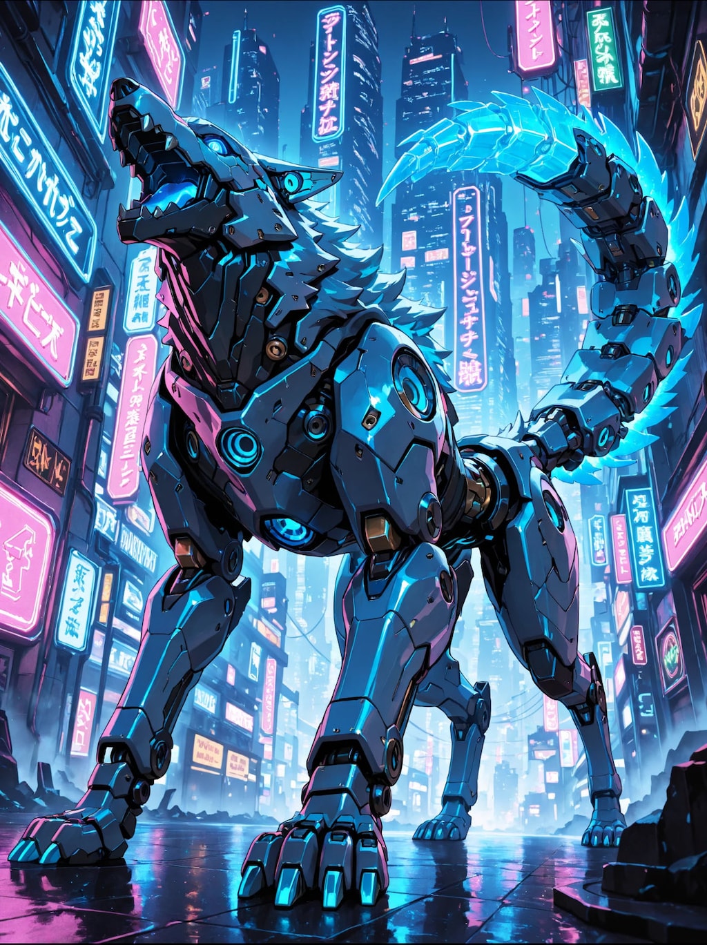 メカニカル狼